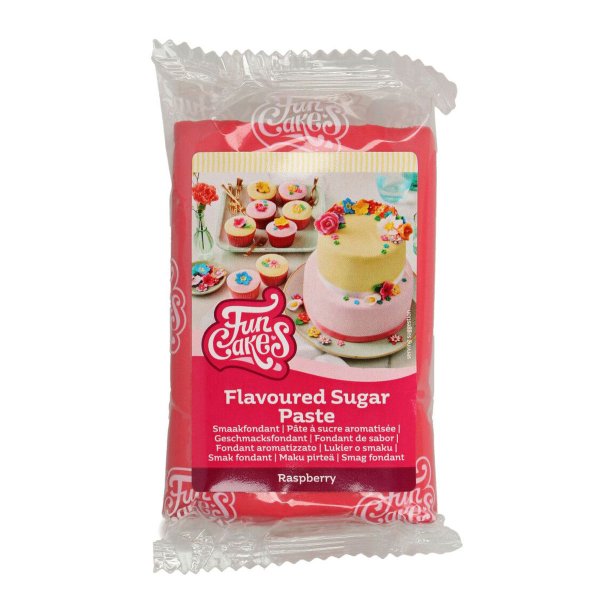 Funcakes Fondant Hindbr smag 250g