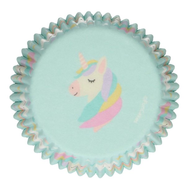 Funcakes Muffinsform Unicorn 48 stk