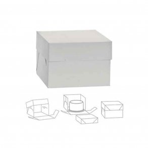 Kageske 25 x 25 x 15cm karton