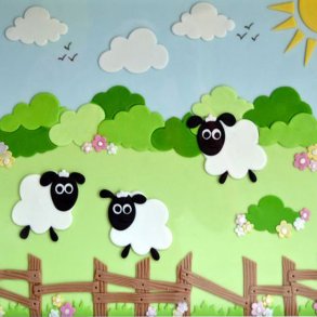 FMM Udstikker Skyer st  5 stk